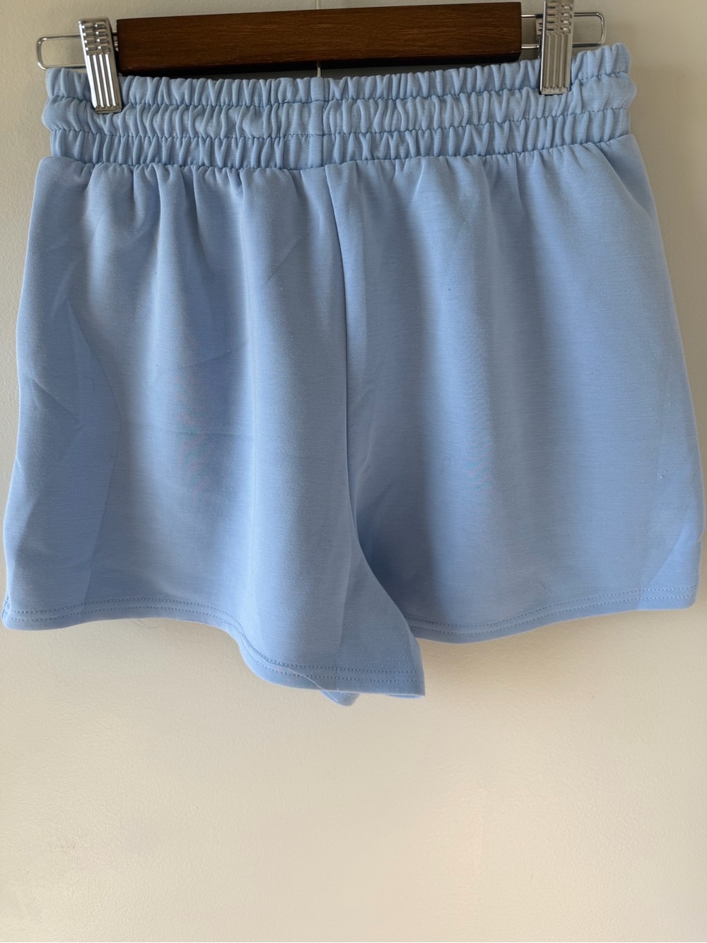 Better Together | Modal Drawstring Lounge Shorts | Baby Blue | Large - Picture 4 of 5